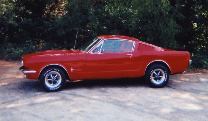 Car 8 1966 Mustang