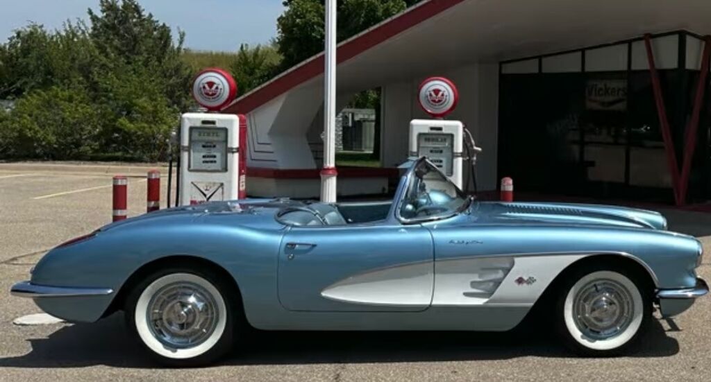 Chris & Sherri Middendorf - 1958 Corvette