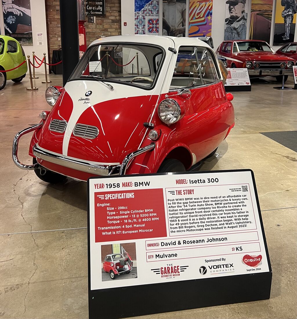 David & Roseann Johnson - 1958 BMW Isetta 300